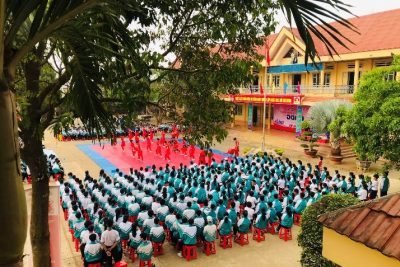 CÁC HOẠT ĐỘNG CHÀO MỪNG 92 NĂM NGÀY THÀNH LẬP ĐOÀN TNCS HỒ CHÍ MINH (26/3/1931- 26/3/2023) CỦA LIÊN ĐỘI TRƯỜNG THCS NGUYỄN KHUYẾN