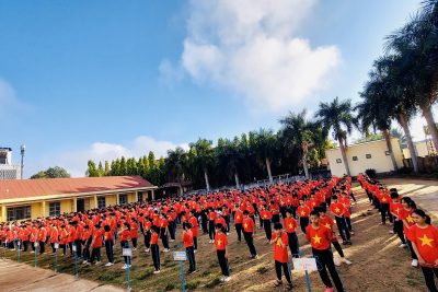TƯNG BỪNG NGÀY HỘI “TIẾN BƯỚC LÊN ĐOÀN” NĂM 2024 CỦA LIÊN ĐỘI TRƯỜNG THCS NGUYỄN KHUYẾN