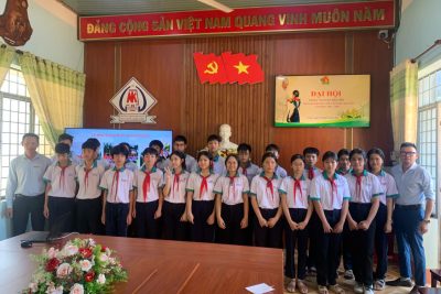 Liên đội Trường THCS Nguyễn Khuyến tổ chức Đại hội Cháu ngoan Bác Hồ năm học 2025 – 2026