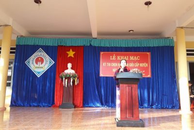 Ngành giáo dục huyện tổ chức kỳ thi học sinh giỏi lớp 9 năm học 2017-2018