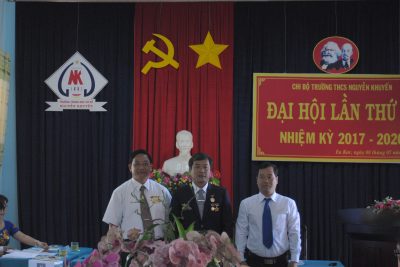 Đại hội Chi bộ trường THCS Nguyễn Khuyến Nhiệm kỳ 2017 – 2020