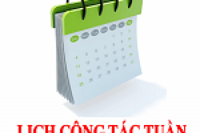 Lịch công tác tuần 19; 20