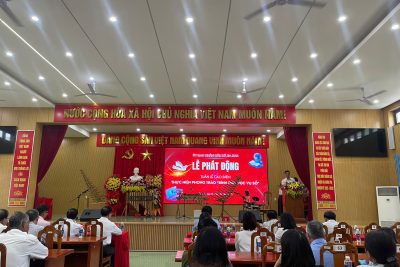 LỄ PHÁT ĐỘNG TUẦN LỄ CAO ĐIỂM THỰC HIỆN PHONG TRÀO “BÌNH DÂN HỌC VỤ SỐ”